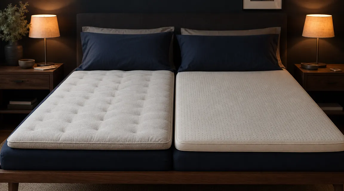 LUCID Gel Topper vs Saatva Mattress Topper: Which Keeps You Cooler?